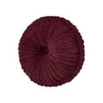 thumbnail image 1 of Rousseau Tufted Round Decorative Throw Pillow, 15 x 15, Red, 1 of 2