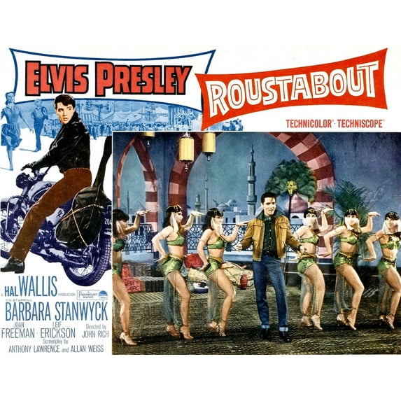 Roustabout Elvis Presley 1964 Movie Poster Masterprint (28 x 22)