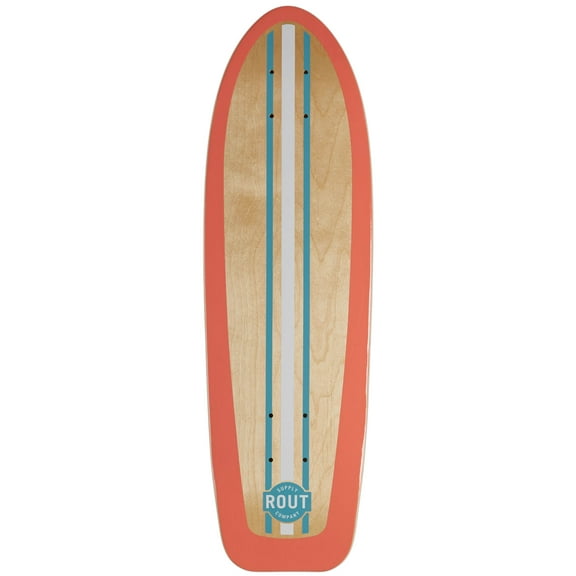 Rout Pinstripe Cruiser Skateboard Deck