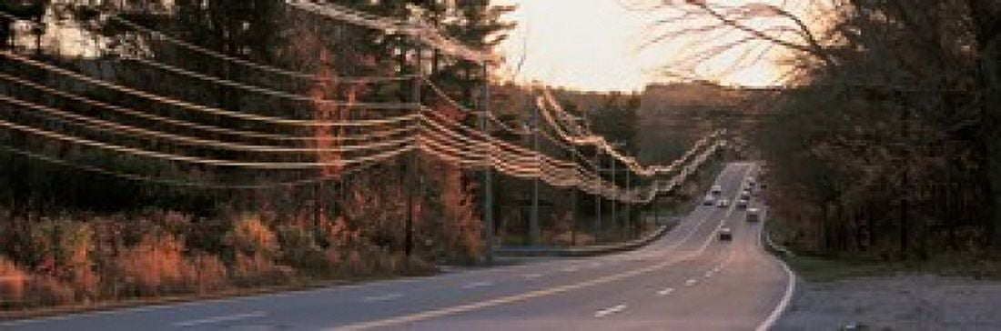 Route 20 MA USA Canvas Art - Panoramic Images (36 x 12)