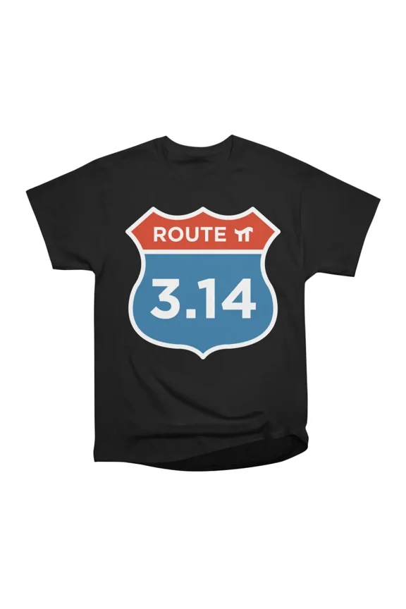 Route 314 Pi T-Shirt Tee Gift For Him Merch For Her Apparel For Friend