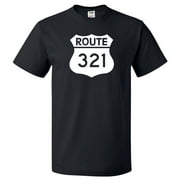 Route 321 Sign Shirt Highway 321 Sign T Shirt Gift