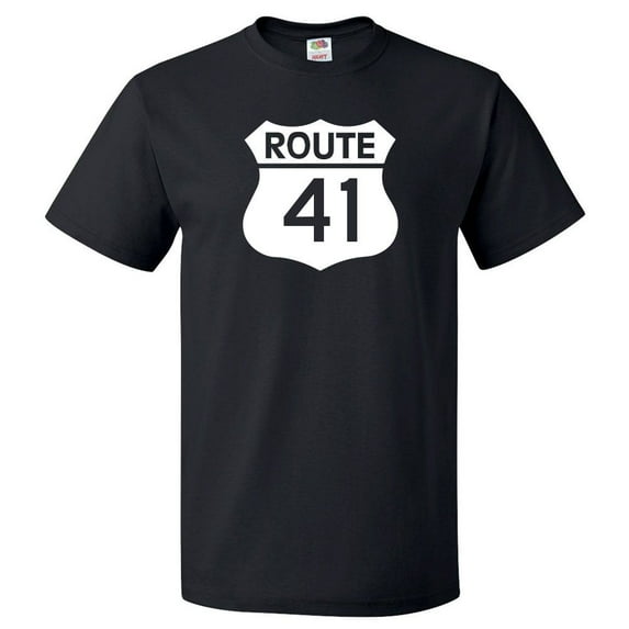 Route 41 Sign Shirt Highway 41 Sign T Shirt Gift
