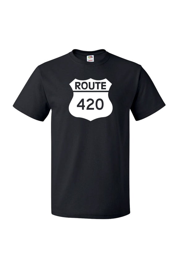 Route 420 Sign Shirt Highway 420 Sign T Shirt Gift