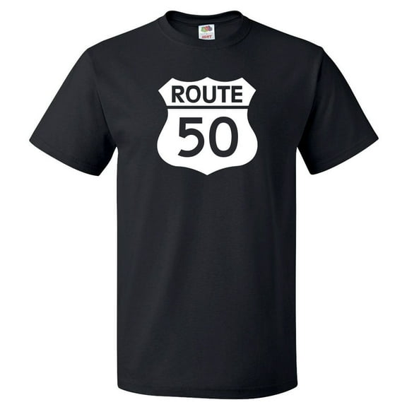 Route 50 Sign Shirt Highway 50 Sign T Shirt Gift