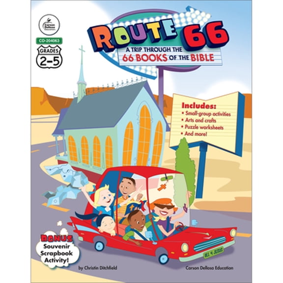 Pre-Owned Route 66: A Trip Through the 66 Books of the Bible, Grades 2 - 5 (Paperback) 1600225225 9781600225222