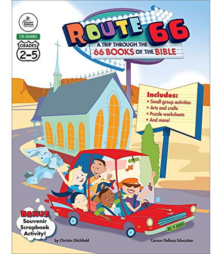 Pre-Owned Route 66: A Trip Through the 66 Books of the Bible, Grades 2 - 5 (Paperback) 1600225225 9781600225222