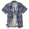 thumbnail image 1 of Route 66 Big Boys' Graphic T-Shirt & Button-Front Layer Shirt Set (Blue Racer, X-Large (14/16)), 1 of 2