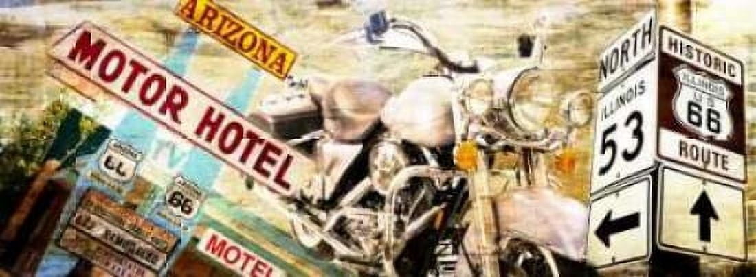 Route 66 Canvas Art - Adamsky (10 x 20)