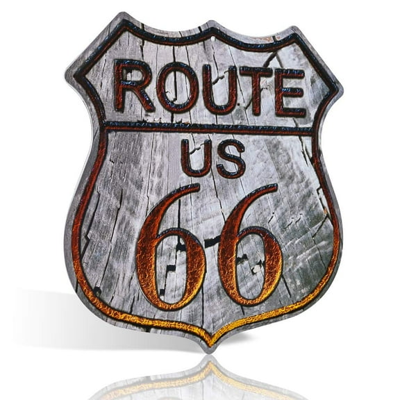 Route 66 Metal Sign Collection, Vintage American Highway Shield, Wall Decor, Multiple Designs