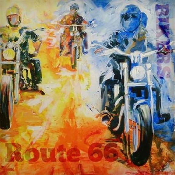 Route 66 Poster Print by Luc