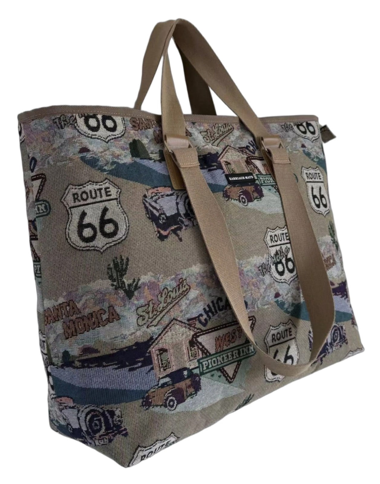 Route-66-Travel-Tote-Bag-T3221