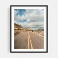 thumbnail image 1 of Route 66 in Lupton - Lupton Arizona Photography Desert Landscape Scenic Rural Nature Black Framed Wall Art Print 9 x 12 inches, 1 of 3