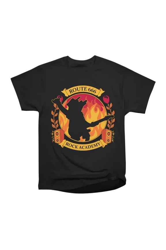 Route 666 Rock Academy T-Shirt Tee Gift For Him Merch For Her Apparel For Friend