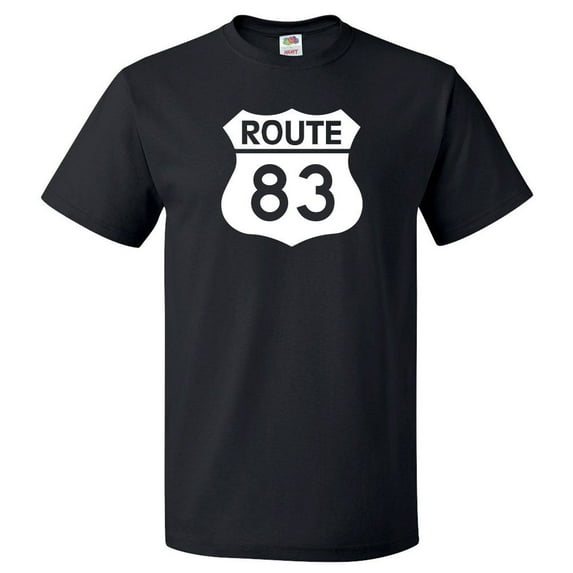 Route 83 Sign Shirt Highway 83 Sign T Shirt Gift