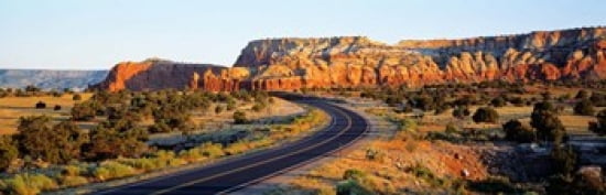 Route 84 NM USA Canvas Art - Panoramic Images (36 x 12)