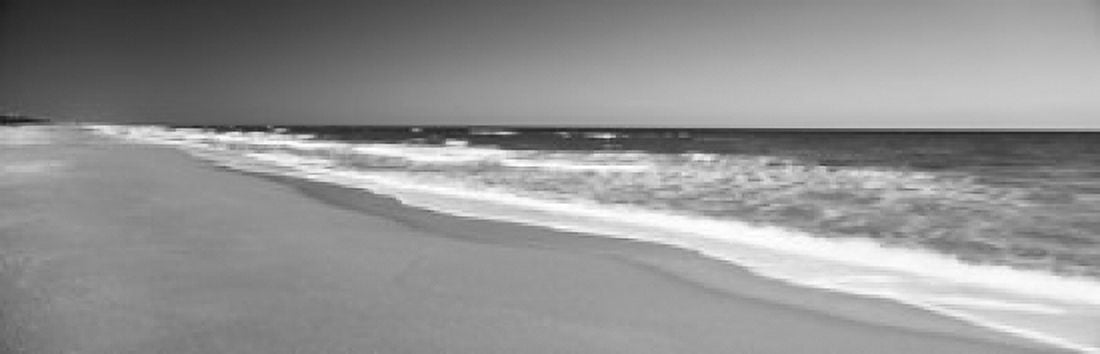 Route A1A Atlantic Ocean Flagler Beach Florida USA Canvas Art - Panoramic Images (36 x 12)