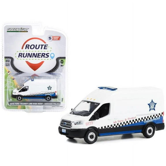 "Route Runners" Set of 6 Vans Series 5 1/64 Diecast Model Cars by Greenlight