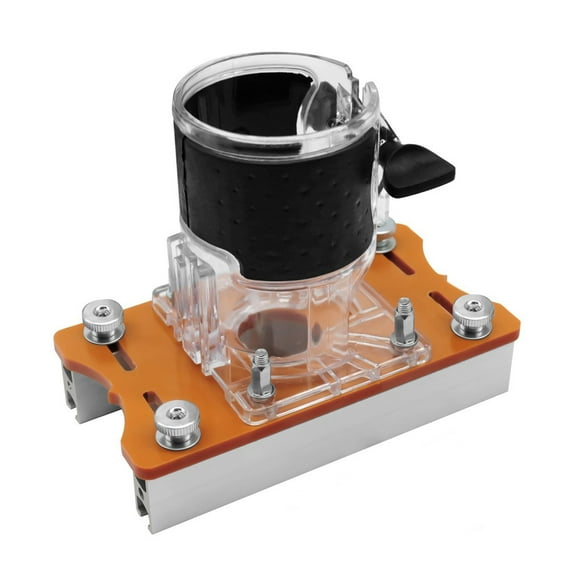 Router Base 2 in 1 Palms Router Base Router Router Tool for Trimmers Transparent Plastic Base Power Tool