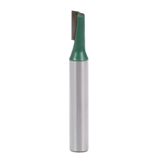 Router Bit 1/4 Shank 3/16" Cutting Dia. 2 Straight Flutes Carbide for Woodworking Carpentry Milling Cutter Tool