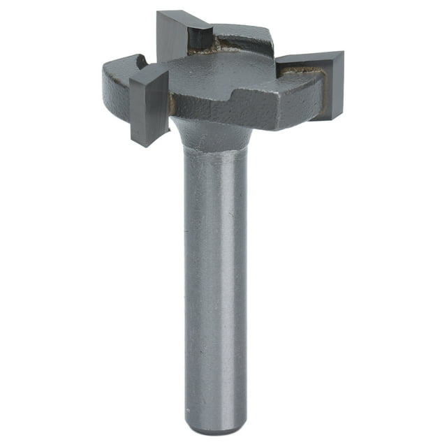 Router Bit 3 Edges T Shape Multifunctional Engraving Milling Cutter with Storage Box for CNC