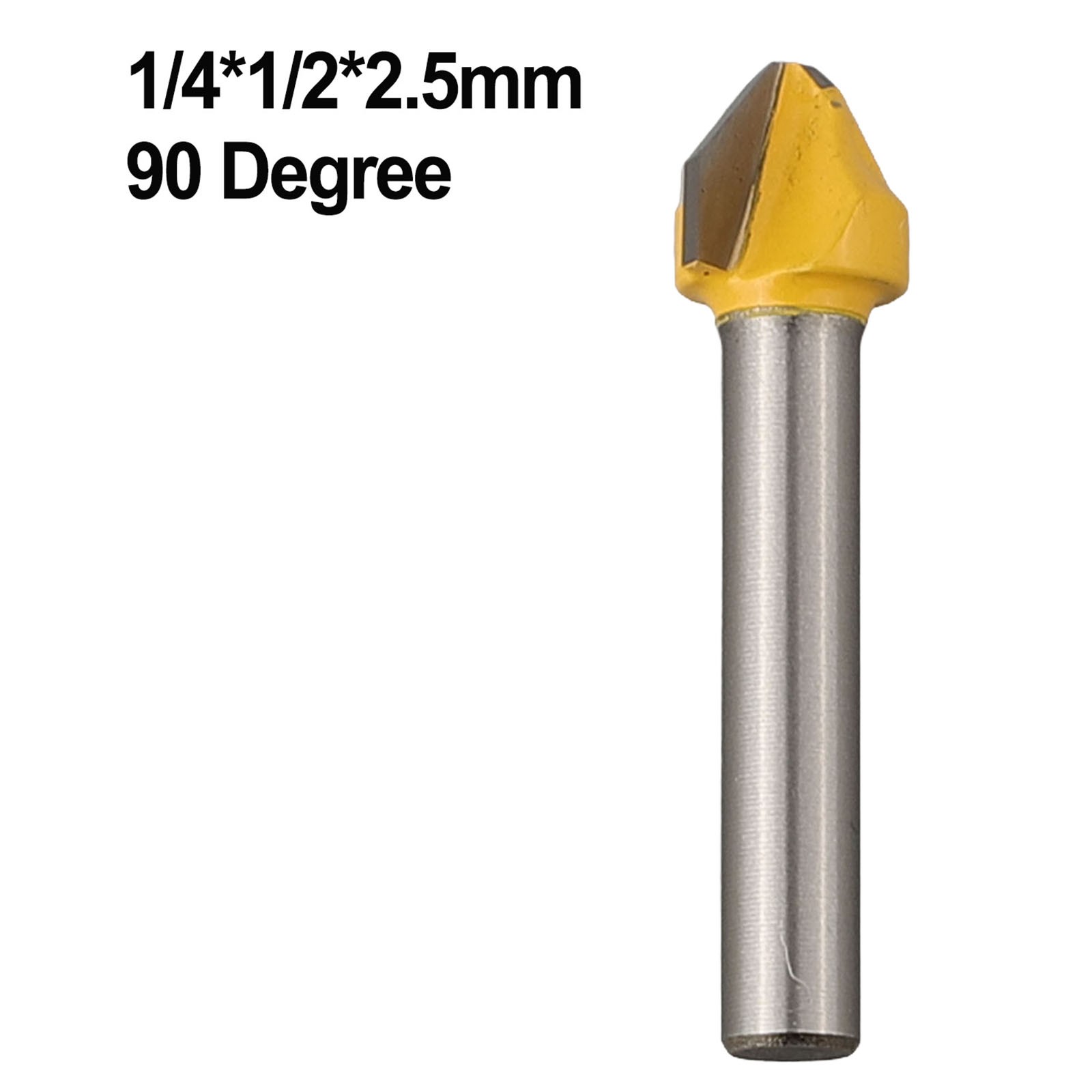 Router Bit Concentricity Cutting Performance Degree V Shaped Flat Head ...