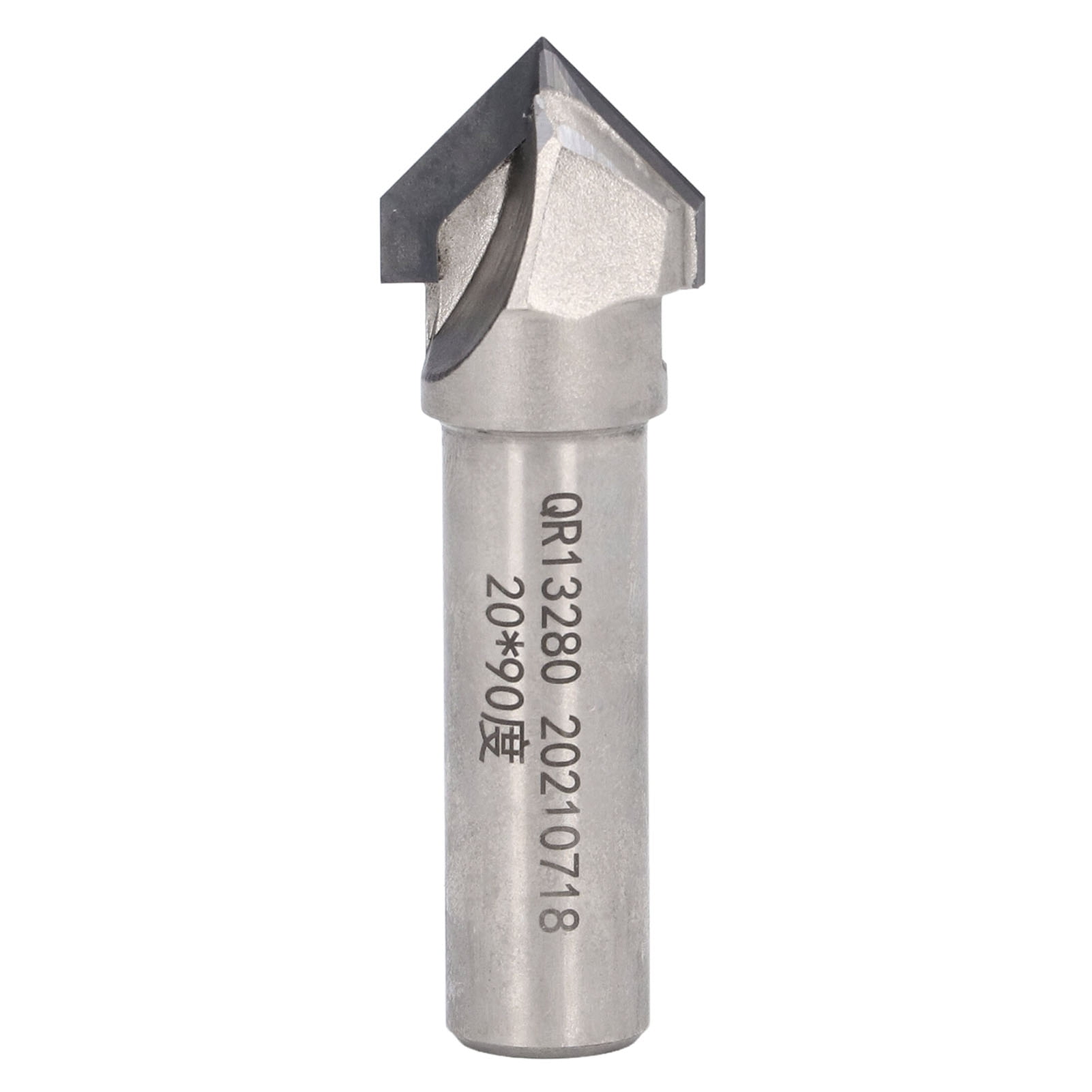 Router Bit Diamond Blade 90 Degree V Grooves Cutting Engraving Tool for