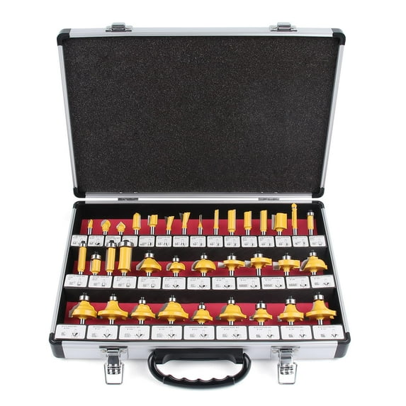 Router Bit Set Shank Tungsten Carbide Tipped Router Bits for ...