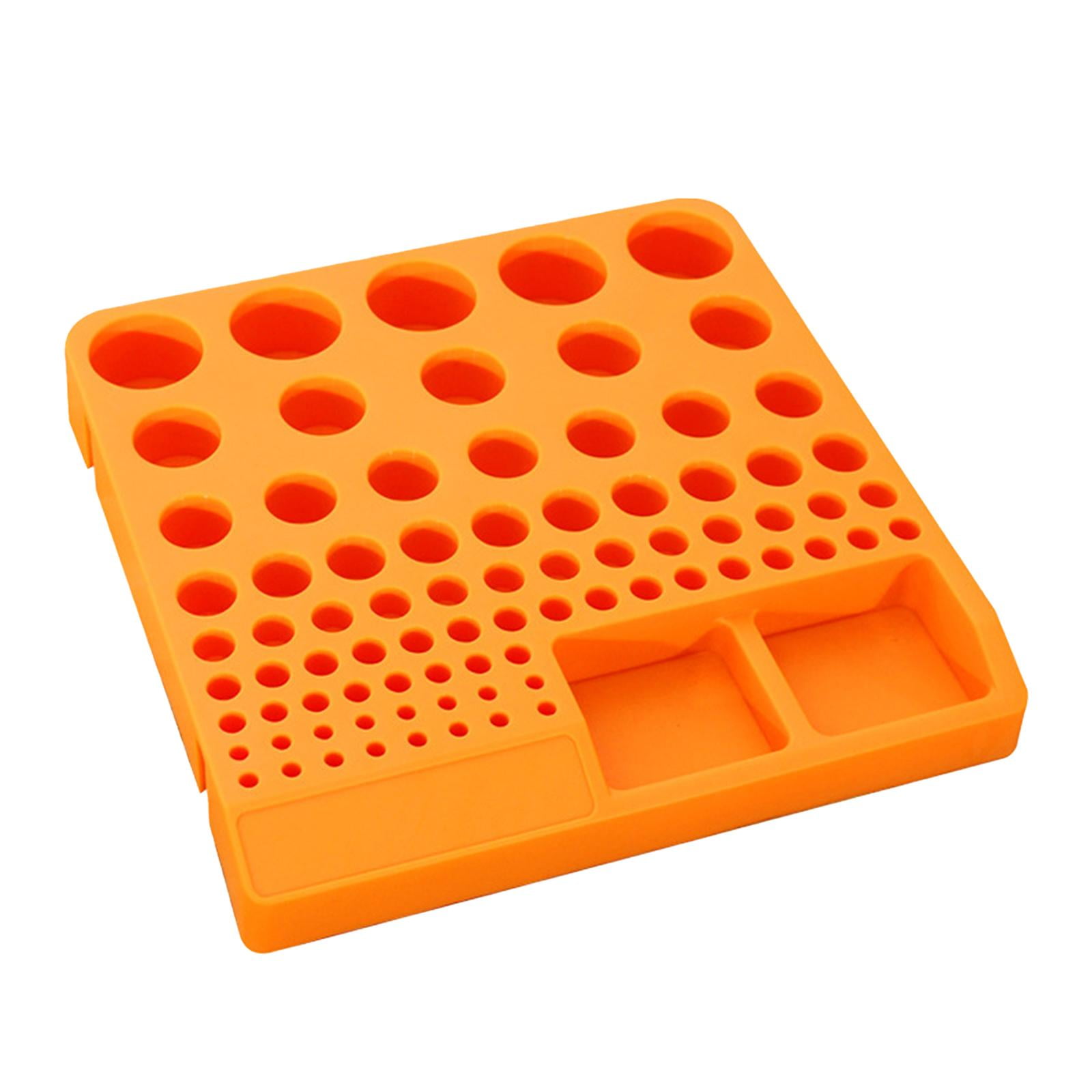 Router Bit Storage Drill Bit Organizer Case Drill Thicken Multi Holes