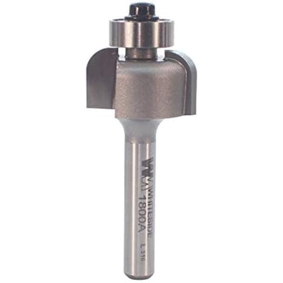 Router Bits 1800A Cove Bit with 3/16-Inch Radius, 7/8-Inch Large Diameter and 1/2-Inch Cutting Length$$Tools & Hardware Other