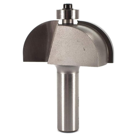 Router Bits 1807 Cove Bit with 3/4-Inch 2-Inch Large Diameter and 7/8-Inch Cutting Length