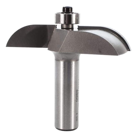 Router Bits 5950 Cove Raised Panel Bit with 2-1/2-Inch Large Diameter and 1/2-Inch Cutting Length