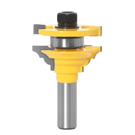 Router Bits for Woodworking, Door Round Corner Rail & Stile Tenon Milling Cutters - Essential Woodwork Tools