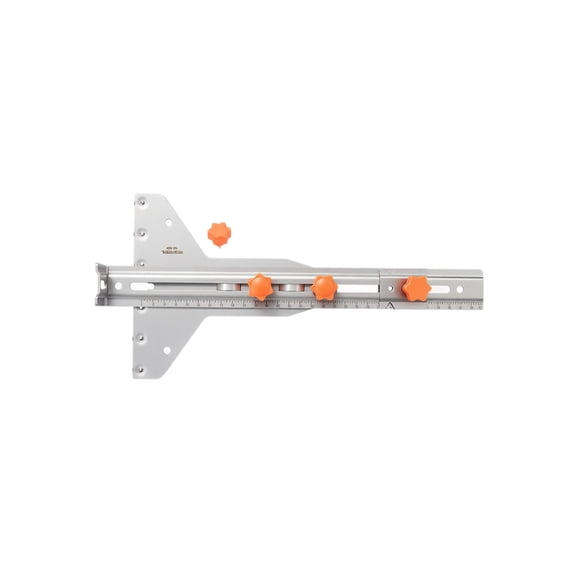 Router Circle Cutting Jig, Right Angle Positioning Guide for Router and Straight, Woodworking Circle Cutting Tool for Large Circles