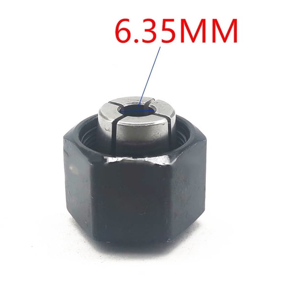 Router Collet 6 35MM Replacement for DW6214 DW621 DW625 DW616 DW618 DW621K Router Suitable for Various Woodworking Projects