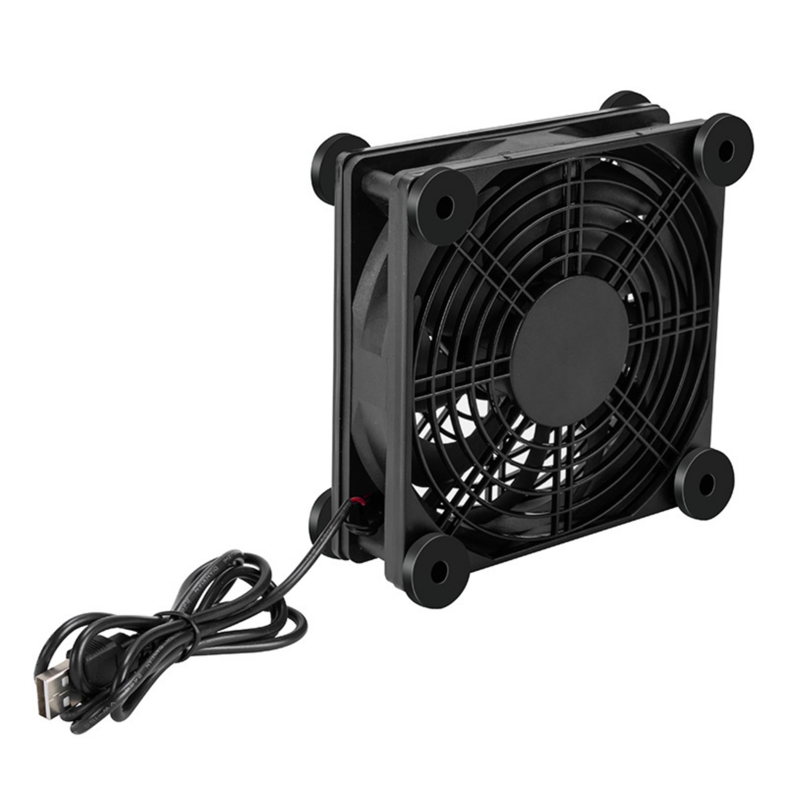 Router Cooling Fan PC Coolers HDTV Box Wireless Quiet 5V USB Power ...