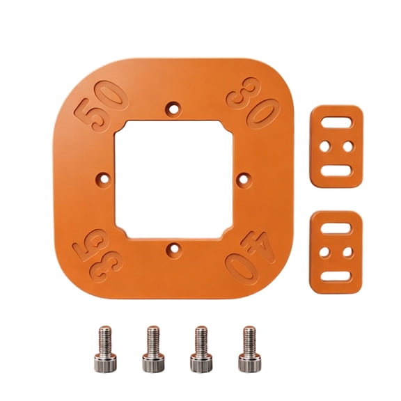 Router Corner Radiis Template, Aluminum Router Guides for Woodworking, Corner Routing Guide Set