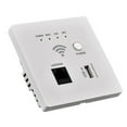 thumbnail image 1 of Router In-Wall Wireless WiFi Router 300M AP Access Point WiFi Router USB-Charging Socket Wall Mount Wi-Fi AP Router With WPS Encryption, 1 of 7