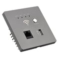 thumbnail image 1 of Router In-Wall Wireless WiFi Router 300M AP Access Point WiFi Router USB-Charging Socket Wall Mount Wi-Fi AP Router With WPS Encryption, 1 of 7