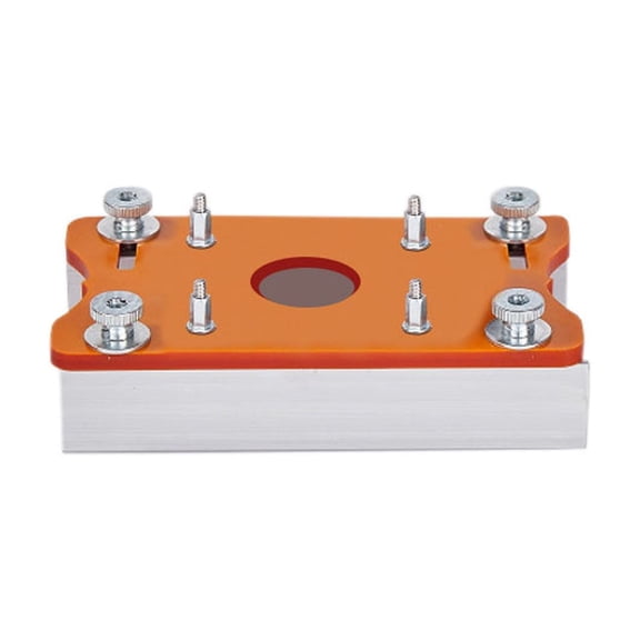 Router Jig for Slots, Woodworking Slot Cutting Jig, 2 in 1 Router Guide, Adjustable Groove Cutting Jig, for Cabinets, Bookshelves, DIY Projects, Aluminum Alloy, Precision Guide for 6.5cm Router Bits