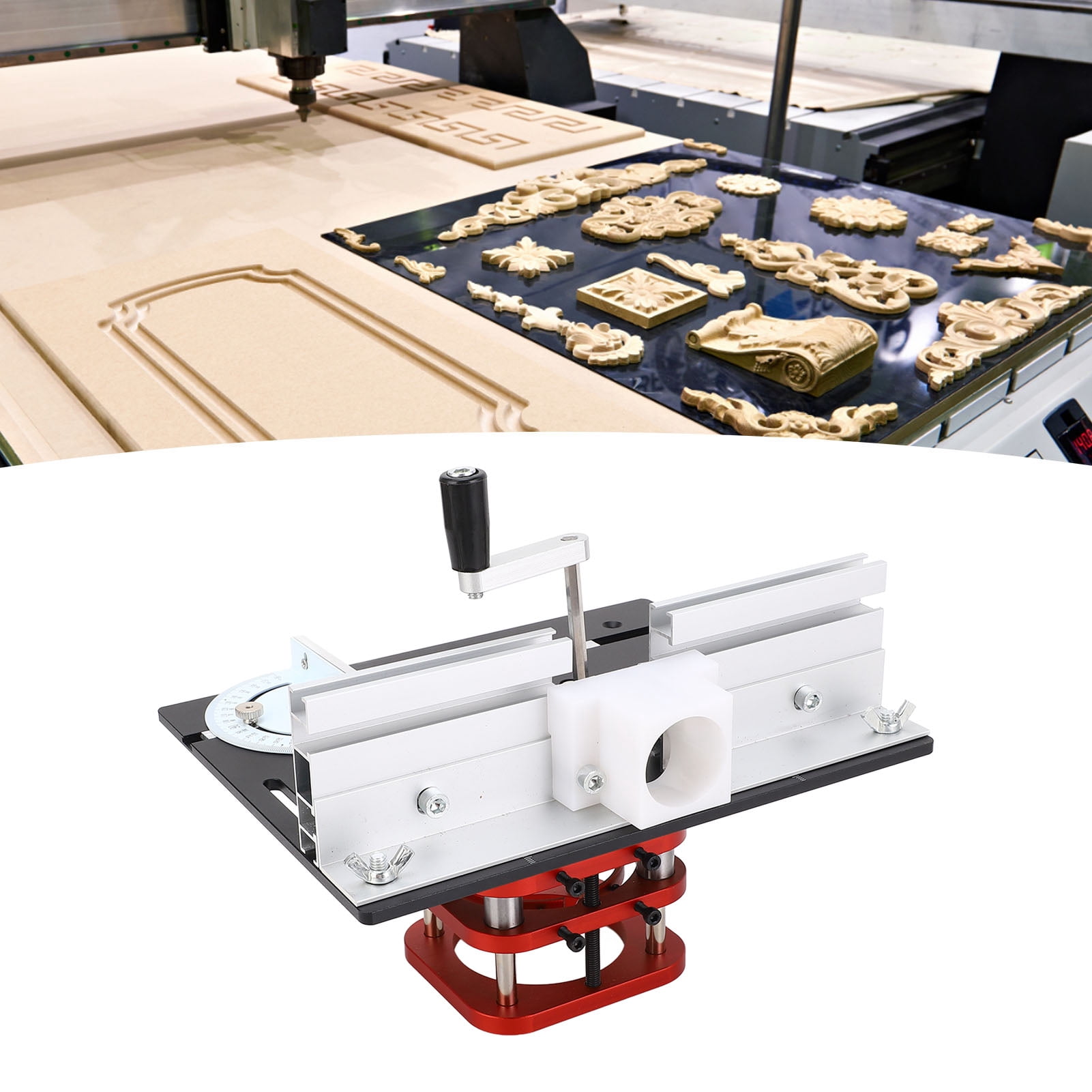Router Lift Base, Easy To Install Router Table Base Erosion Resistant ...