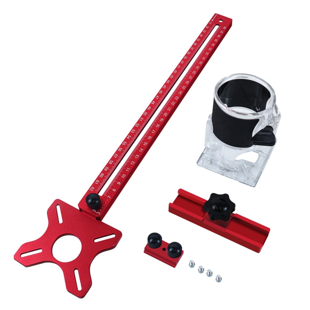 Router Milling Grooves Bracket Cabinet Drawer Hole Drilling Template ...