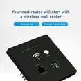 thumbnail image 1 of Router,Router With Wps With Wps Encryption Socket Wall Mount Router 300m Ap Router Socket Wall 300m Ap Point Ap Router With Wifi Router Havou In-wall Router Dsfen Florbela Black, 1 of 6