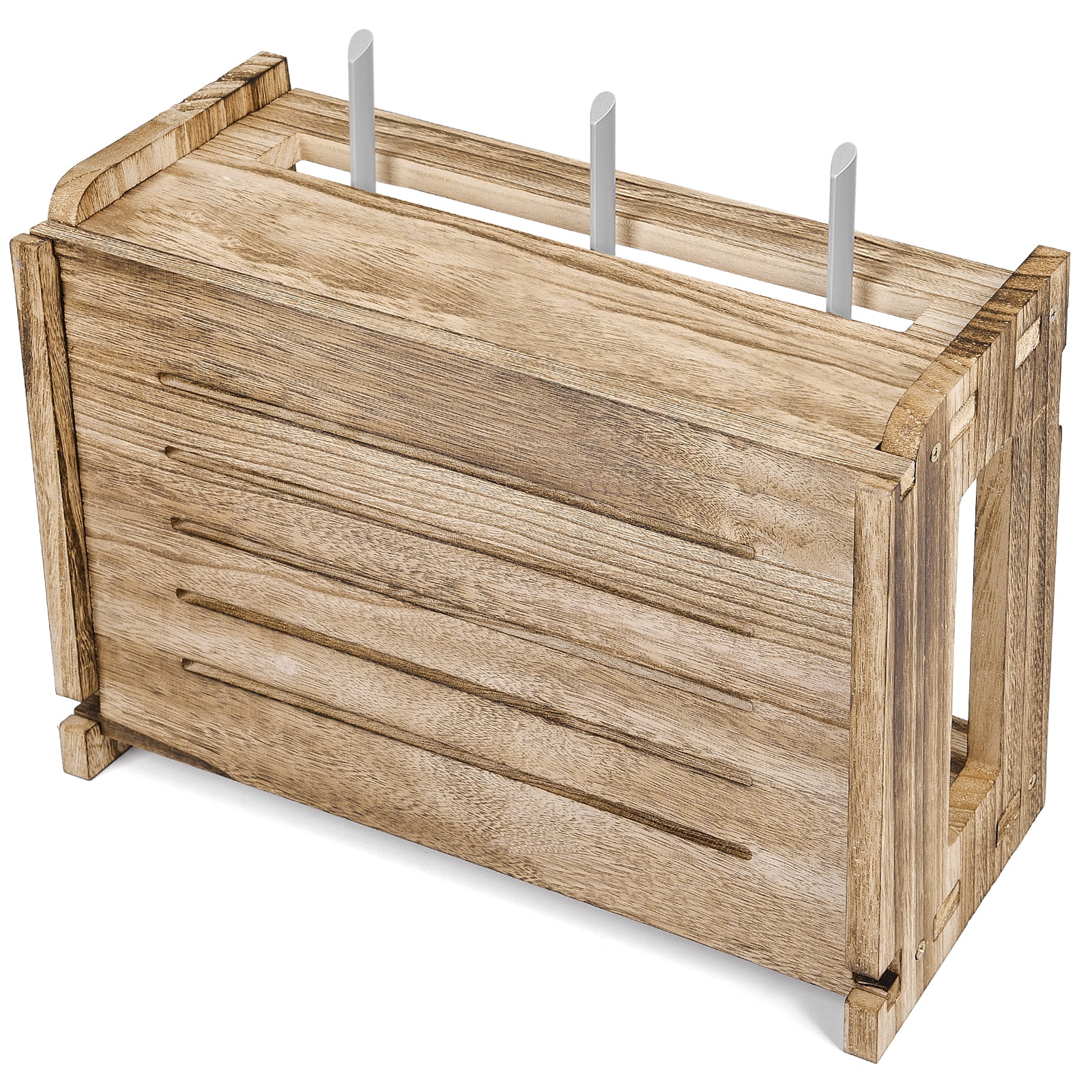 Router Shelf Wall Mount WiFi Router Storage Box Modem Cable Router ...