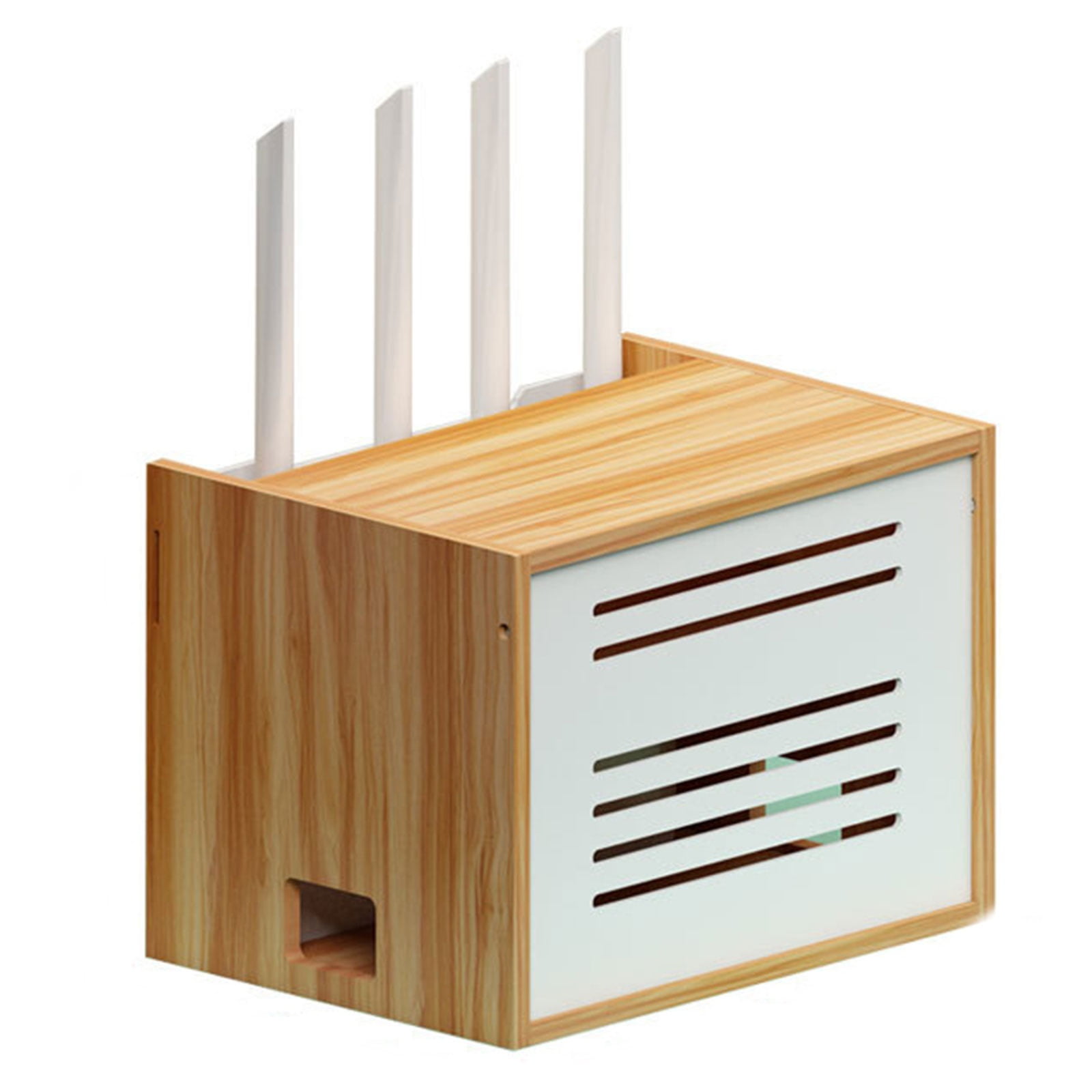 Router Shelf, WiFi Router Storage Box, Large Capacity, Power Strip ...