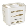 thumbnail image 1 of Router Storage Box TV Set-Top Box Storage Rack Socket Wire Organizer Three-layer, 1 of 9