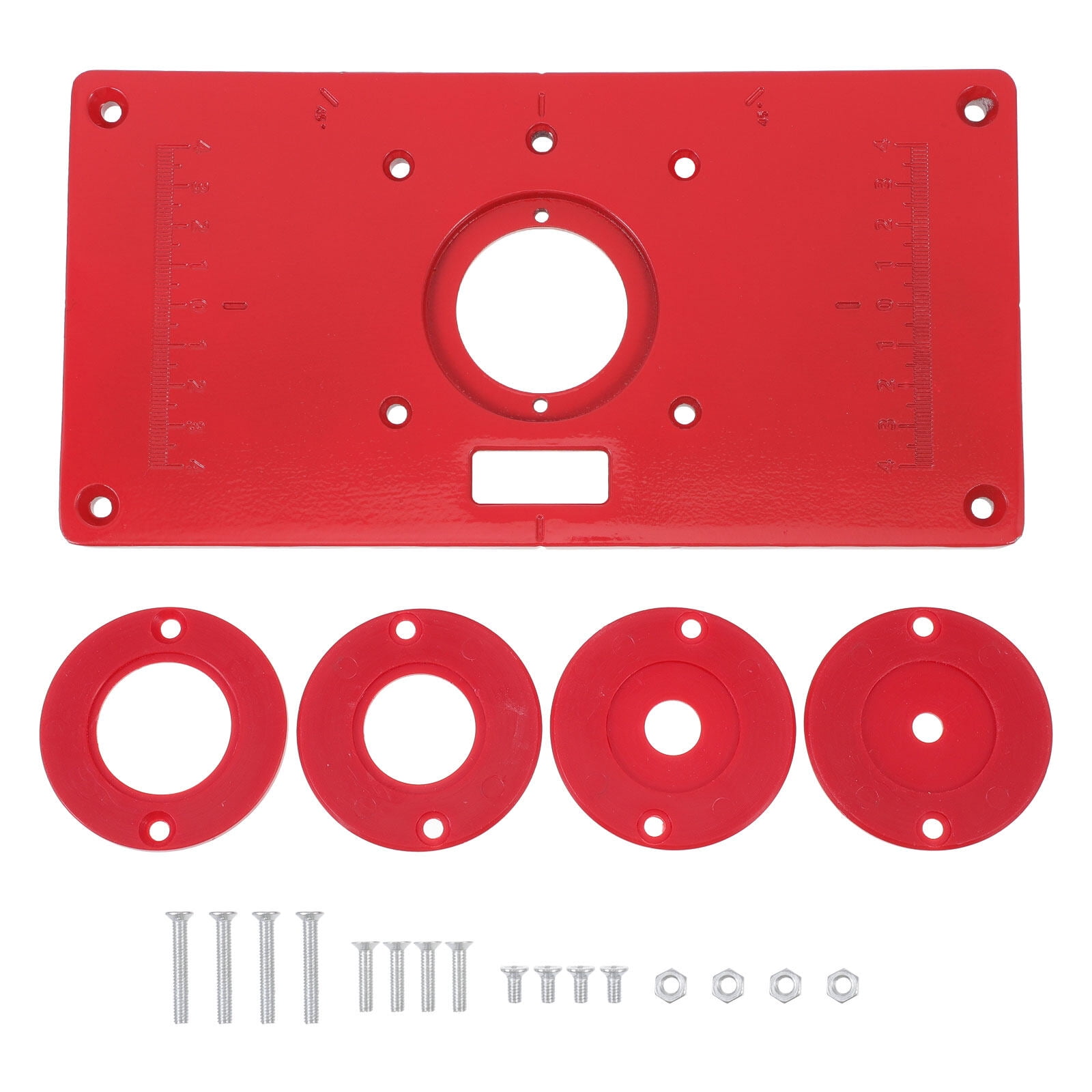 Router Table Aluminum Plate Insert Machine Templates Alloy Board