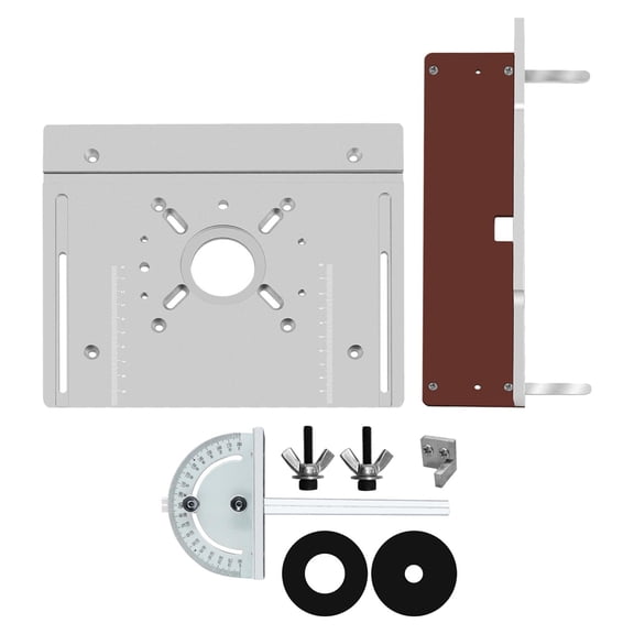 Router Table Insert Engraving Auxiliary Tool Flip Board Gauge Guides Table Saw Wood Milling Flip Board for Engraving Machine Trimming Machine Style B
