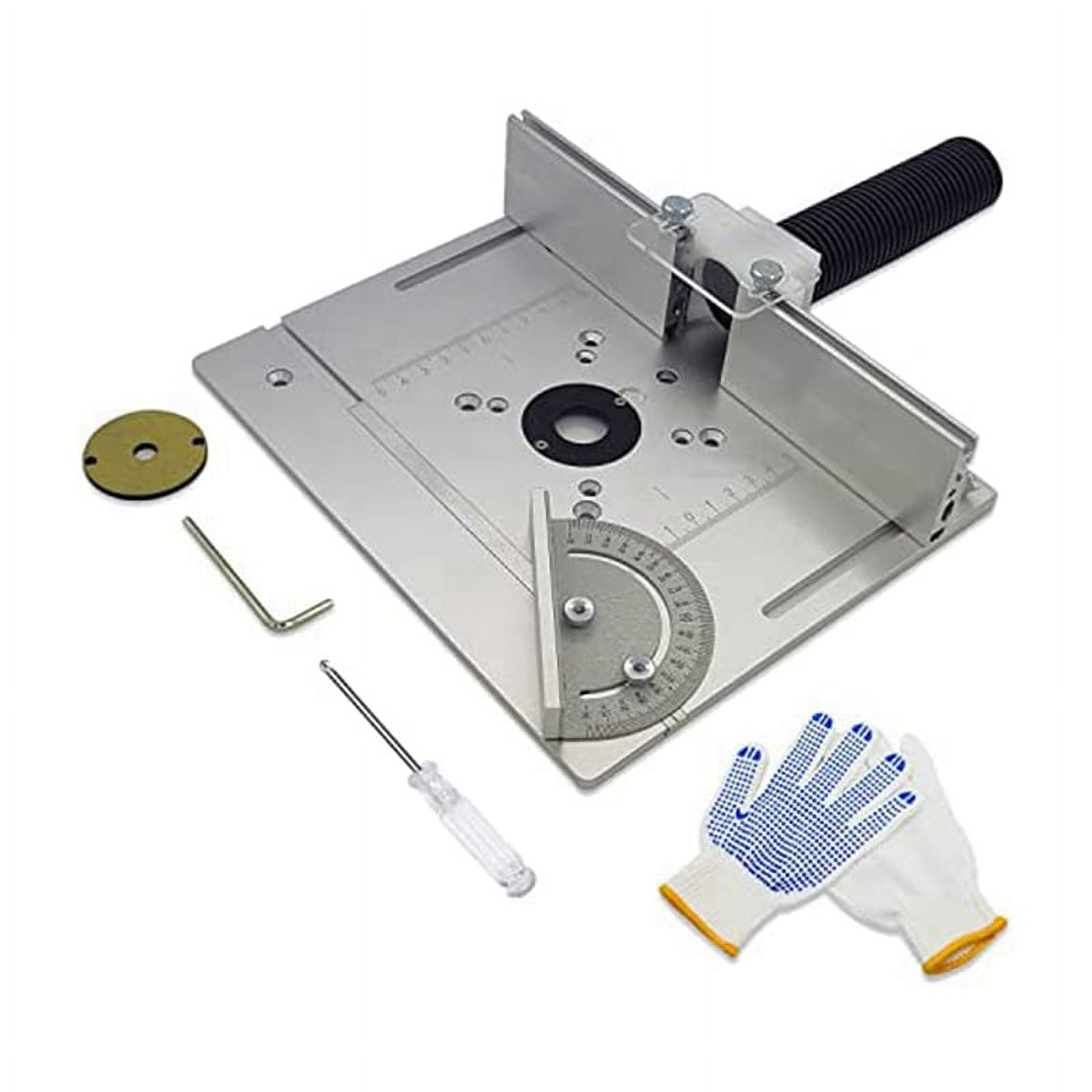 Router Table Insert Plate Aluminum Alloy Router Tables Router Fence ...