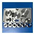 thumbnail image 1 of Router Table Insert Plate W/Level- Rings And Router Template Bushing Guides - Aluminum Router Table Saw Insert Plate Kit ,Easy Setup, 1 of 4